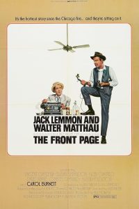 دانلود فیلم صفحه اول The Front Page 1974