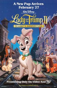 دانلود انیمیشن بانو و ولگرد 2 Lady and the Tramp II: Scamp’s Adventure 2001 دوبله فارسی